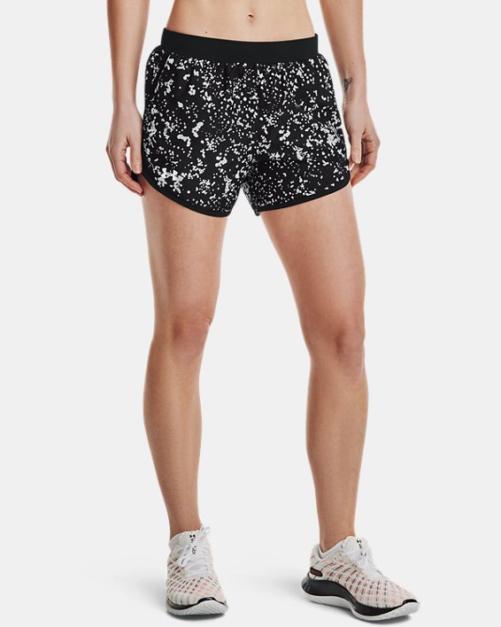 Under Armour Womens Fly-By Printed Run Shorts